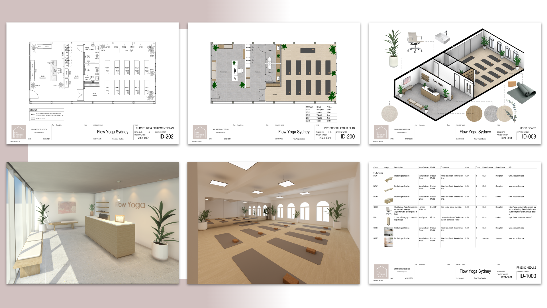 Revit for Interior Design - Presentation & Documentation Course Template
